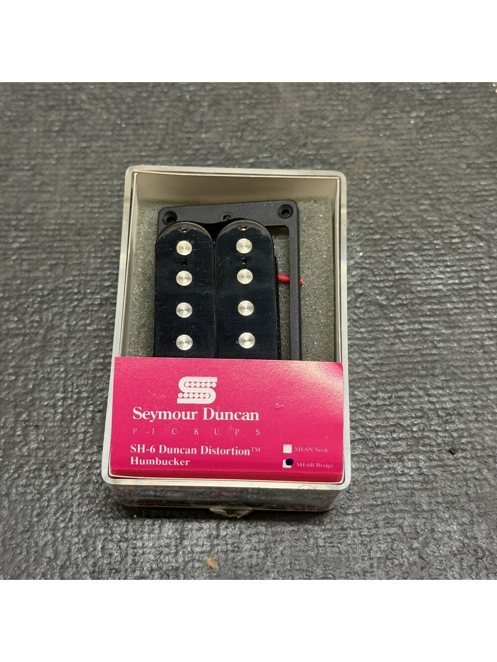 Seymour Duncan SH-6b Duncan Distortion Humbucker Bridge Pickup - Black